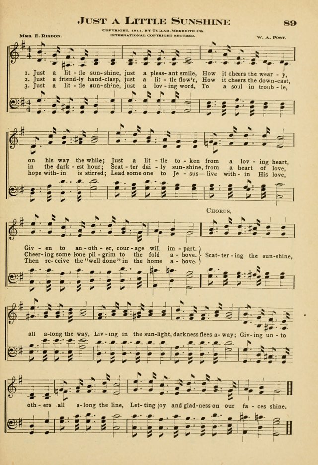 Sunday School Hymns No. 2 page 96