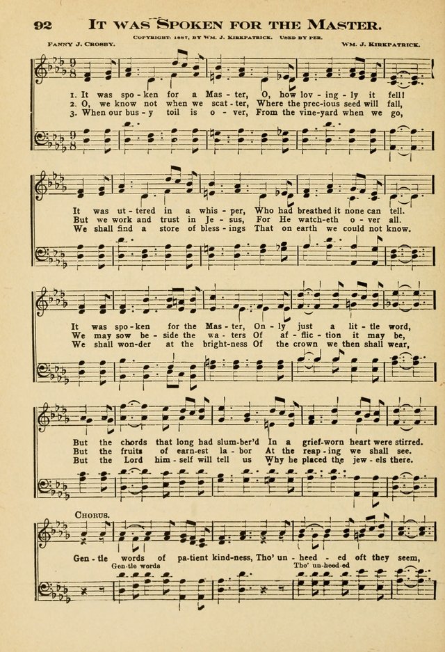 Sunday School Hymns No. 2 page 99