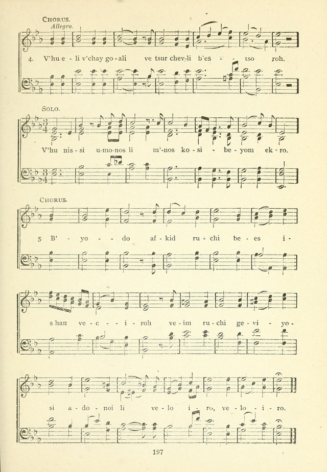 The Sabbath School Hymnal, a collection of songs, services and responses for Jewish Sabbath schools, and homes 4th rev. ed. page 198