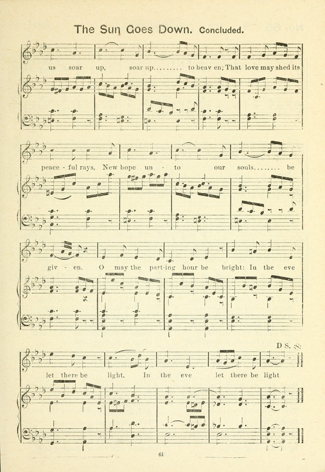 The Sabbath School Hymnal, a collection of songs, services and responses for Jewish Sabbath schools, and homes 4th rev. ed. page 62