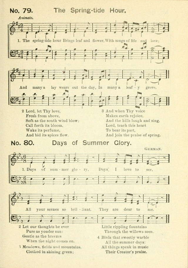 The Sabbath School Hymnal, a collection of songs, services and responses for Jewish Sabbath schools, and homes 4th rev. ed. page 74