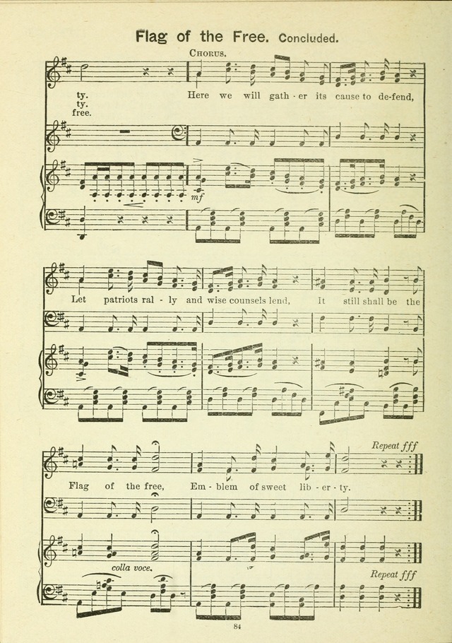 The Sabbath School Hymnal, a collection of songs, services and responses for Jewish Sabbath schools, and homes 4th rev. ed. page 85