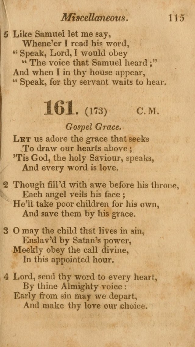 Sunday School Hymn Book. (19th ed) page 115