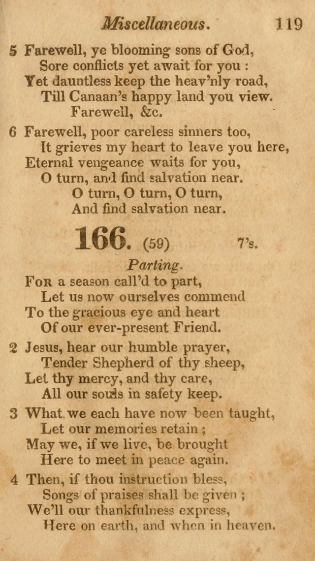 Sunday School Hymn Book. (19th ed) page 119