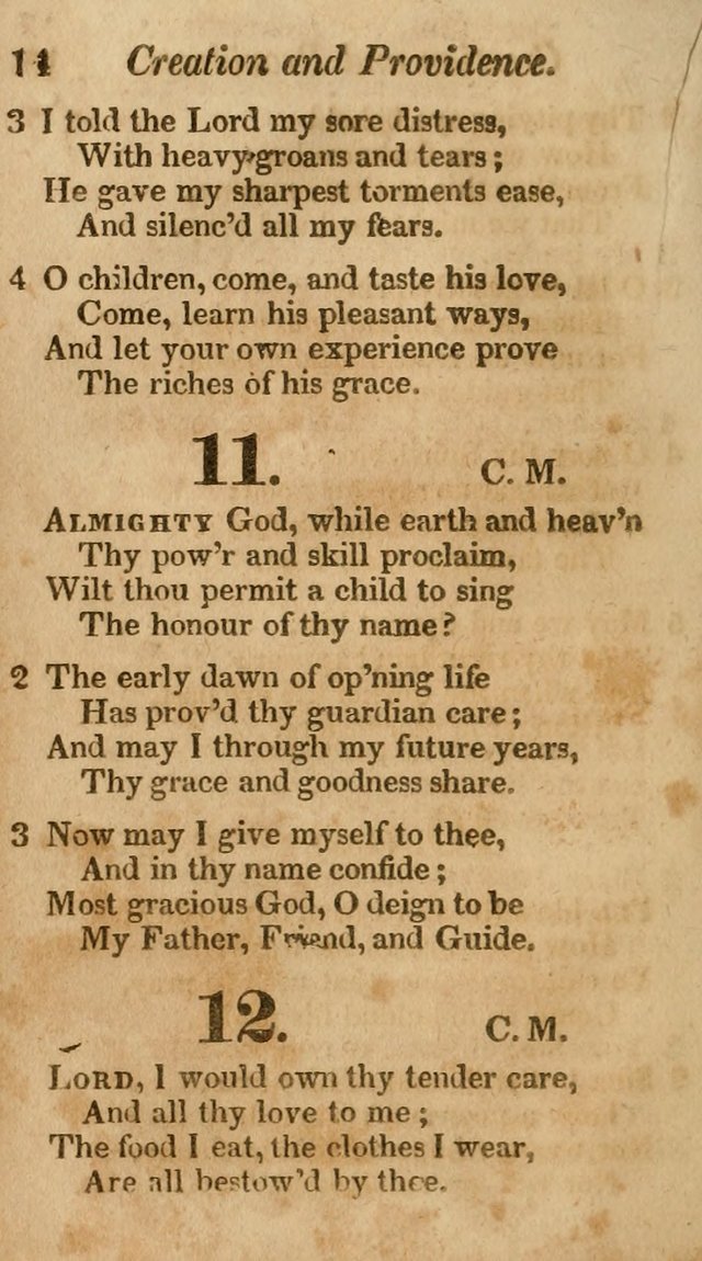 Sunday School Hymn Book. (19th ed) page 14