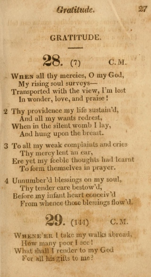 Sunday School Hymn Book. (19th ed) page 27