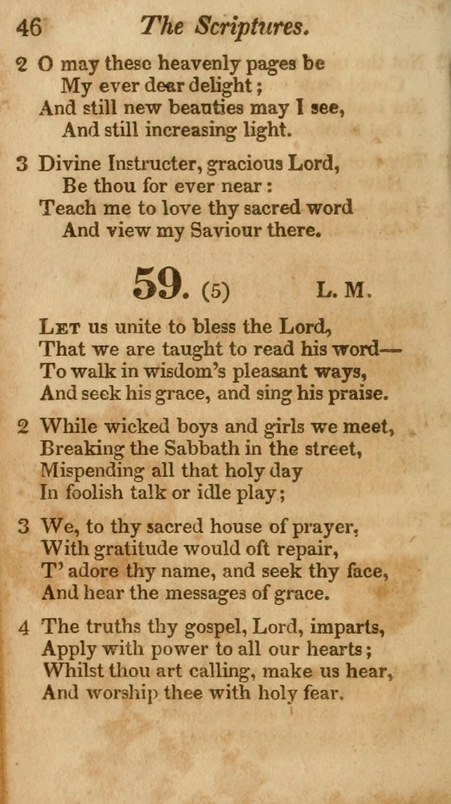 Sunday School Hymn Book. (19th ed) page 46