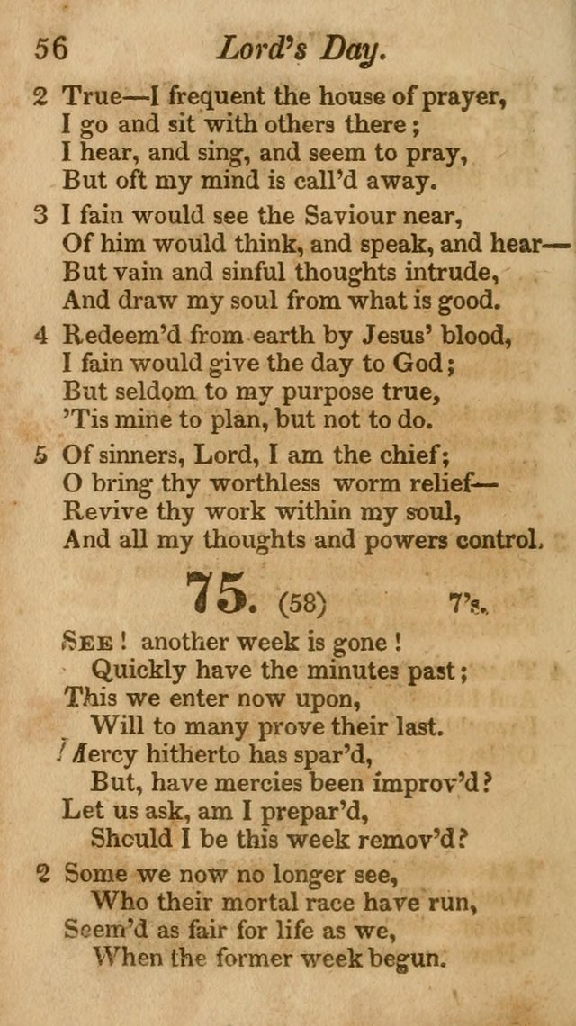 Sunday School Hymn Book. (19th ed) page 56