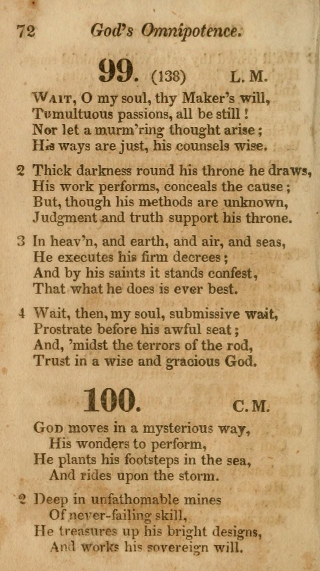 Sunday School Hymn Book. (19th ed) page 72