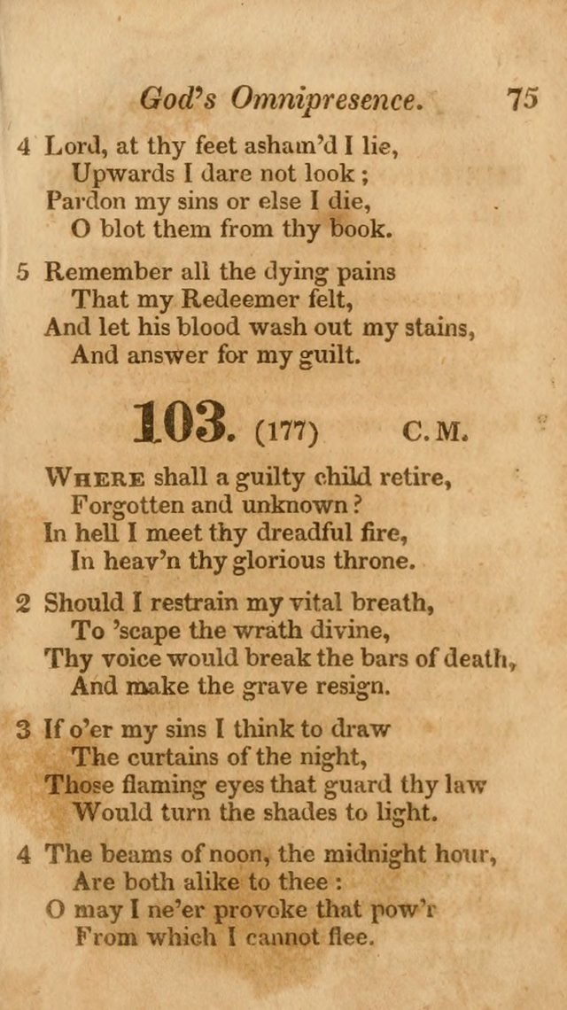 Sunday School Hymn Book. (19th ed) page 75