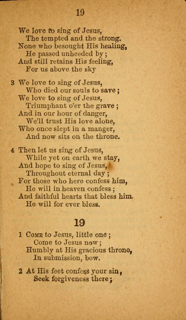 Sabbath-School Hymn-Book page 19