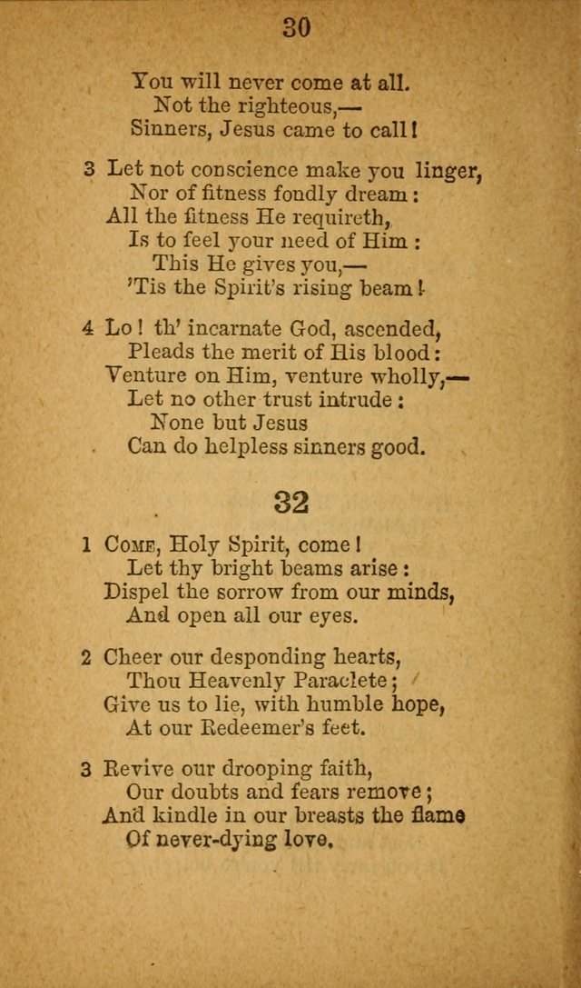 Sabbath-School Hymn-Book page 30