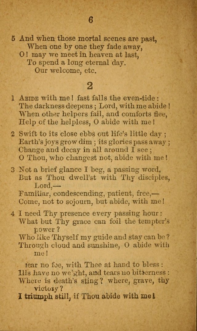 Sabbath-School Hymn-Book page 6