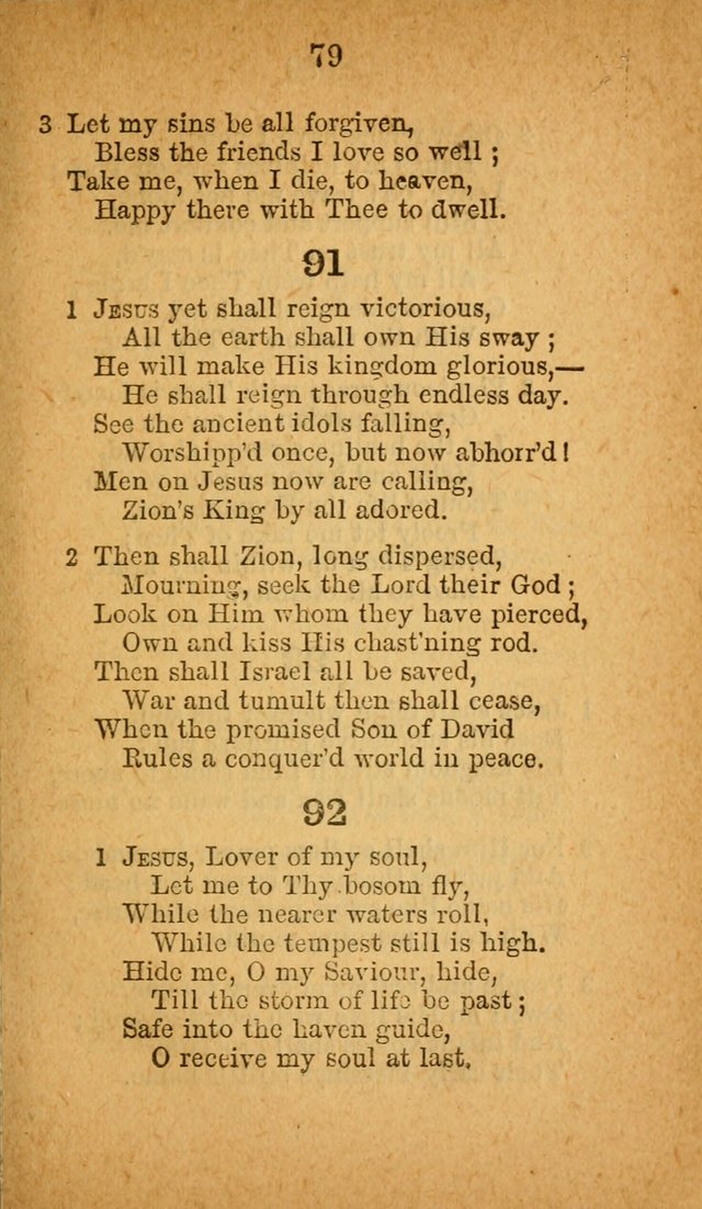 Sabbath-School Hymn-Book page 79