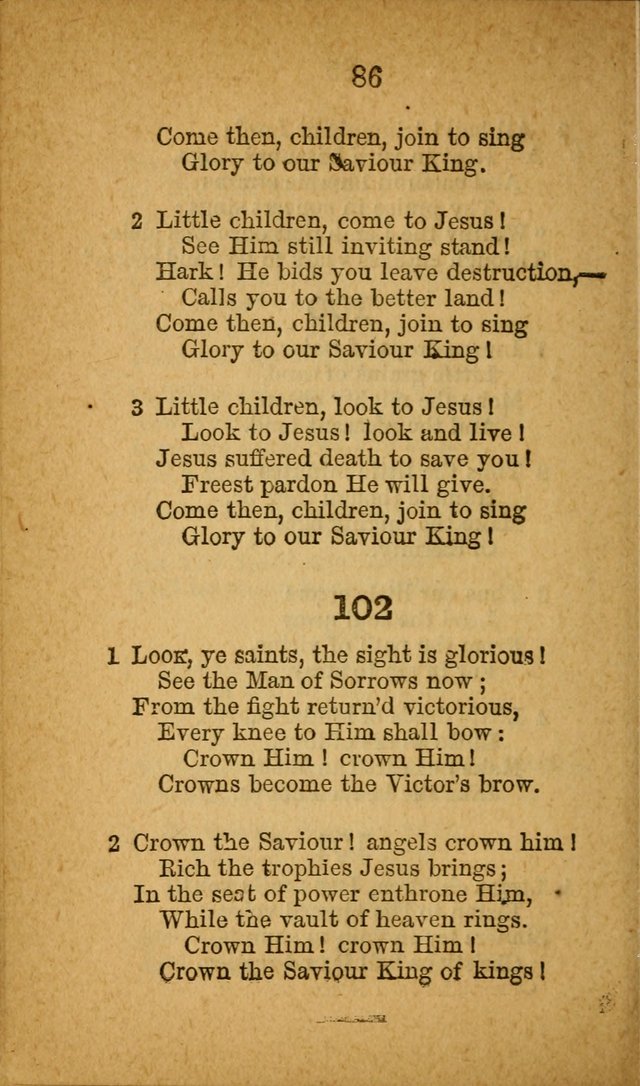 Sabbath-School Hymn-Book page 86