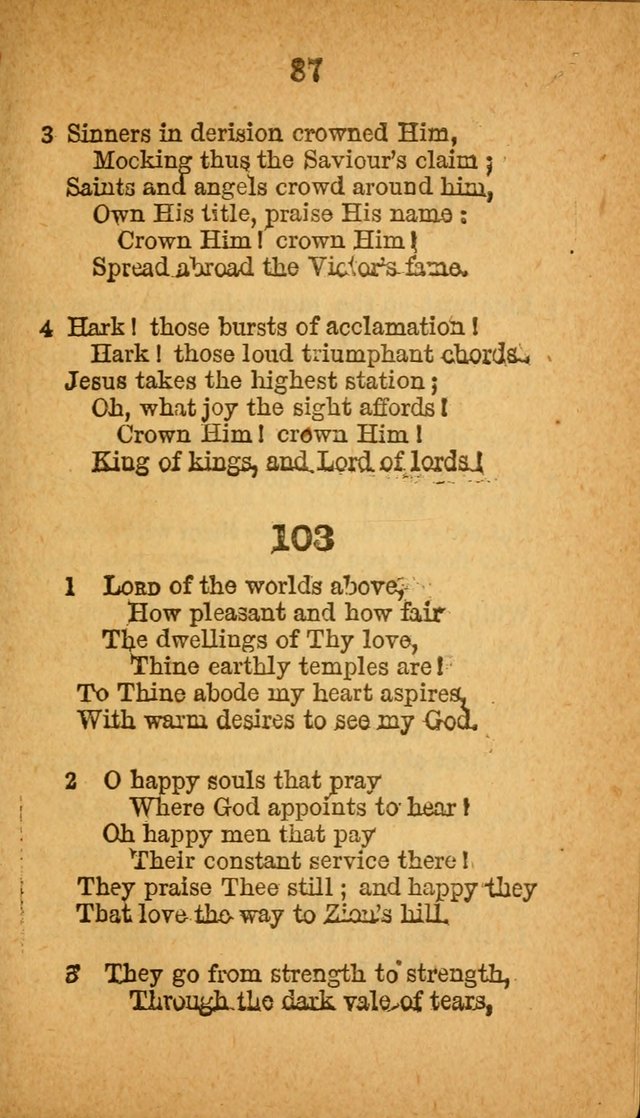 Sabbath-School Hymn-Book page 87