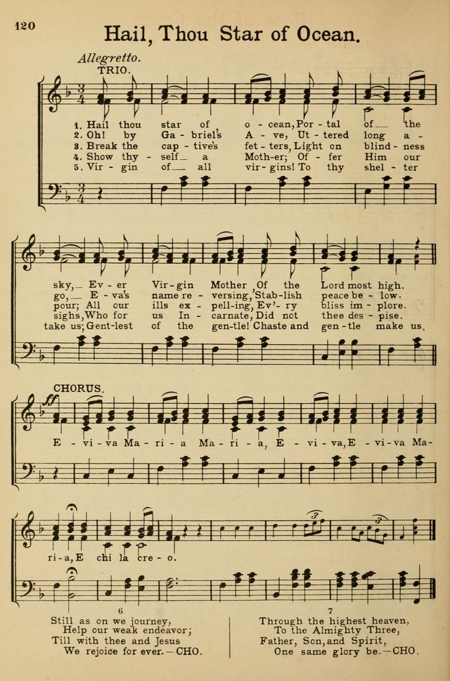 Sunday School Hymn Book page 120