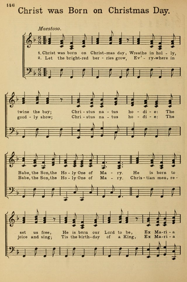 Sunday School Hymn Book page 146