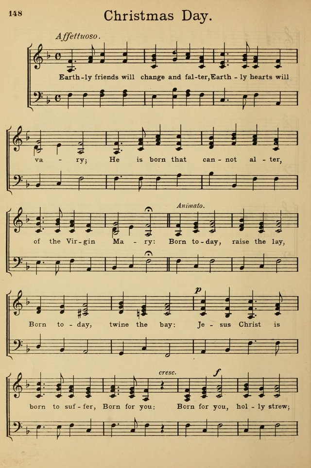 Sunday School Hymn Book page 148