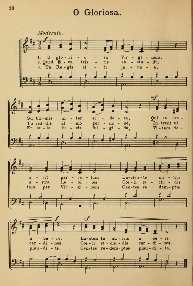 Sunday School Hymn Book page 16