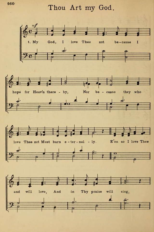 Sunday School Hymn Book page 160