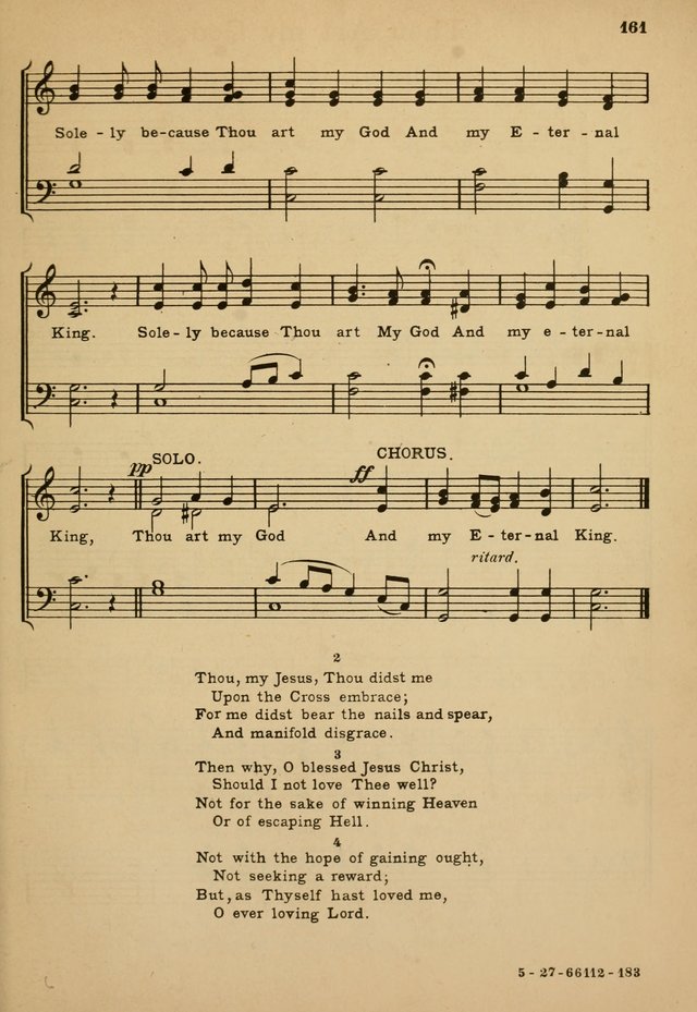 Sunday School Hymn Book page 161