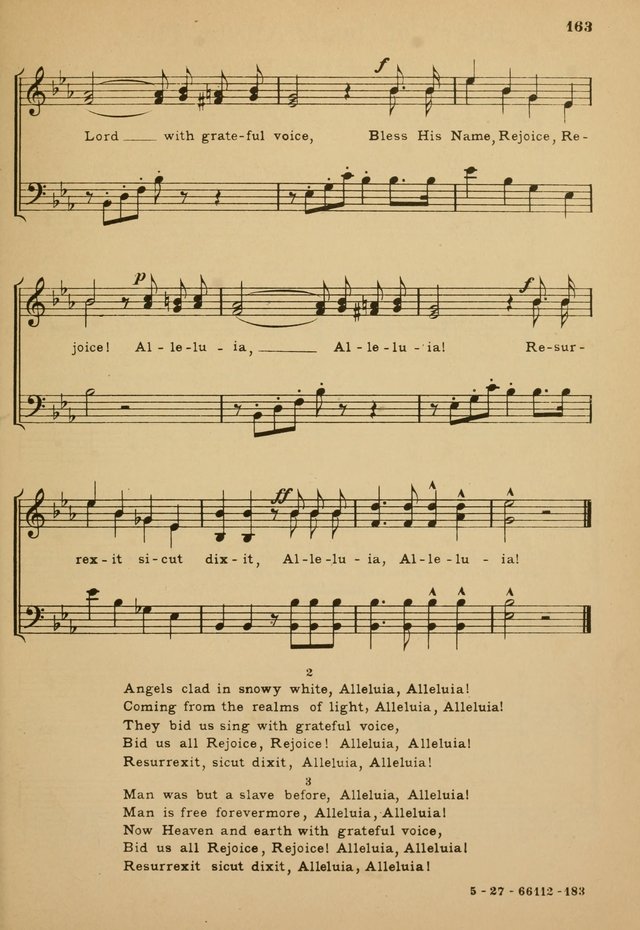 Sunday School Hymn Book page 163