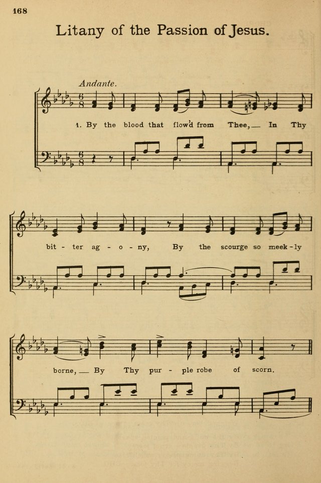 Sunday School Hymn Book page 168