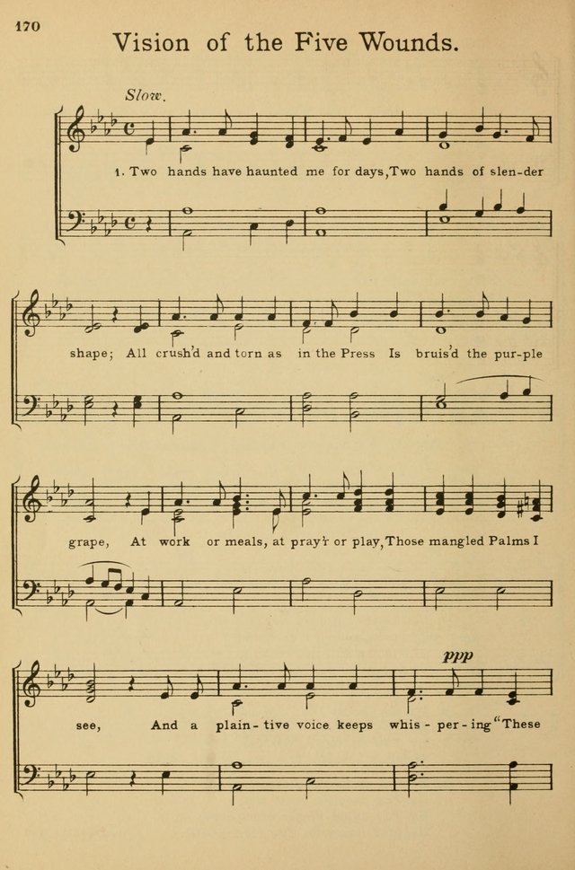 Sunday School Hymn Book page 170