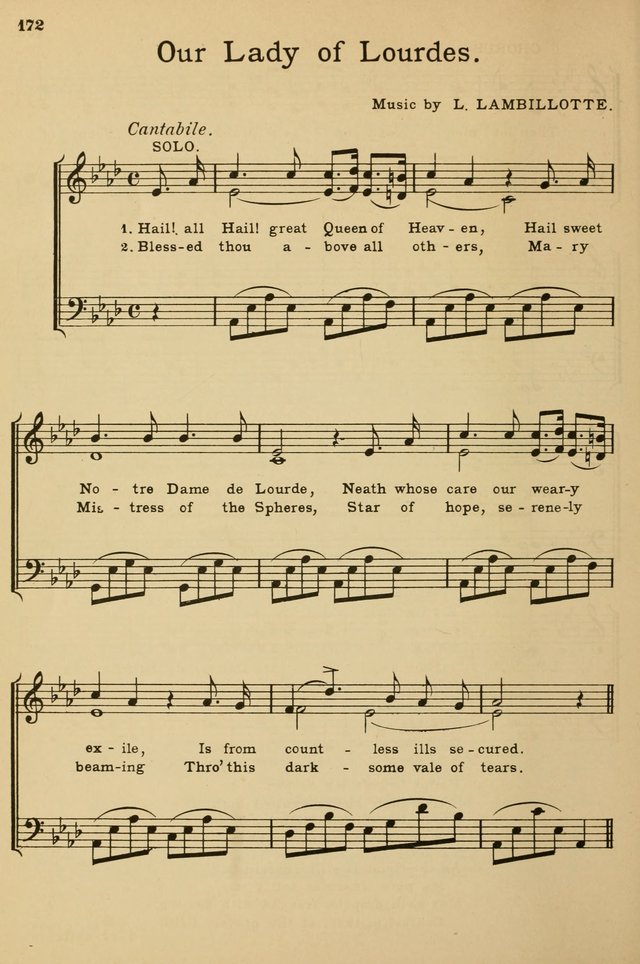 Sunday School Hymn Book page 172