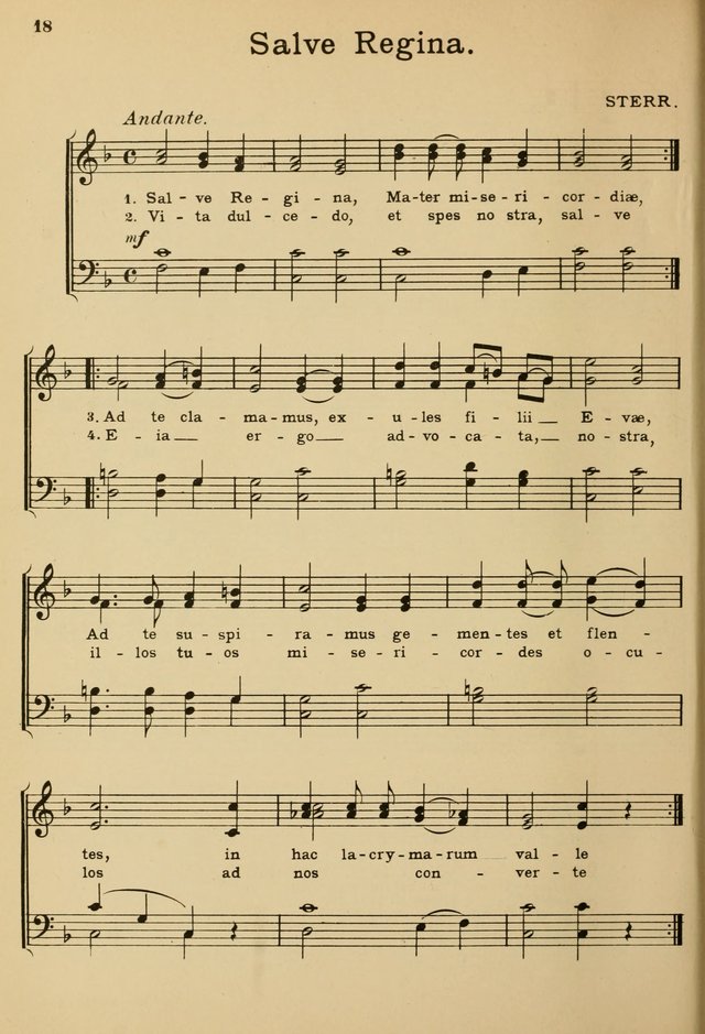 Sunday School Hymn Book page 18