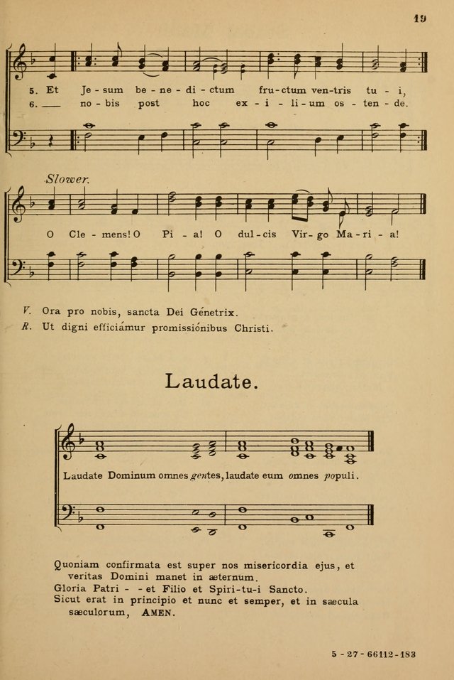 Sunday School Hymn Book page 19