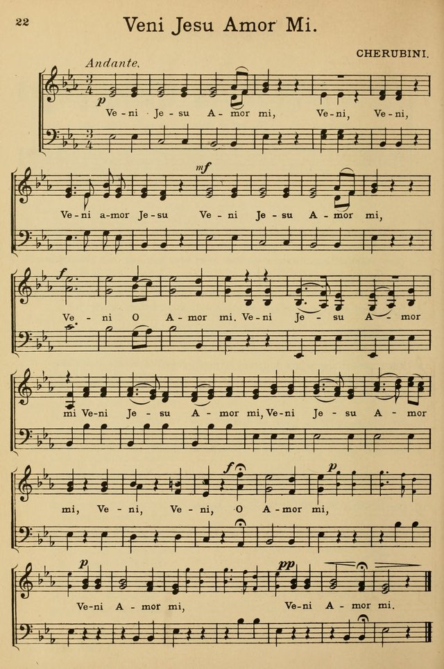 Sunday School Hymn Book page 22