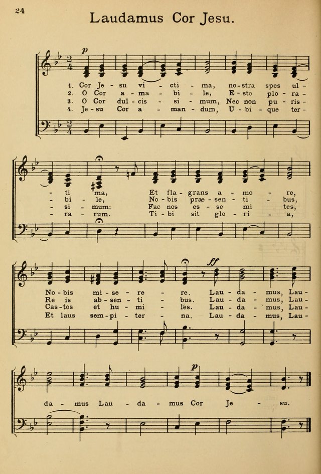 Sunday School Hymn Book page 24