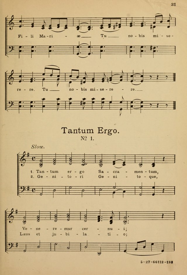 Sunday School Hymn Book page 31