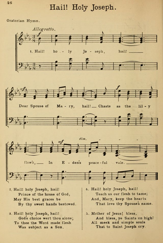 Sunday School Hymn Book page 46