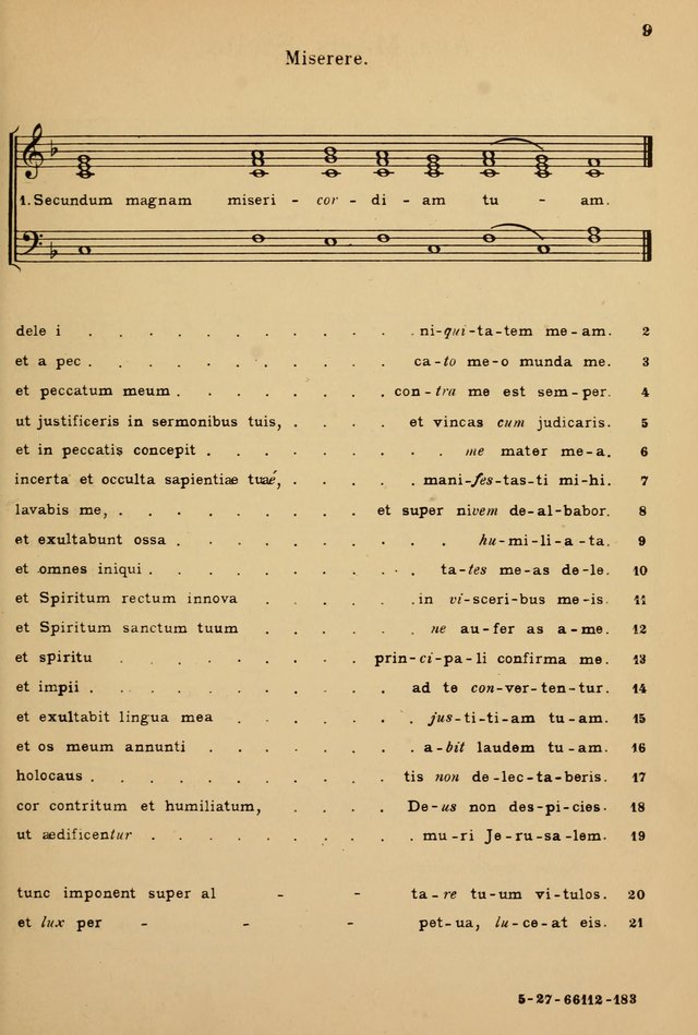 Sunday School Hymn Book page 9