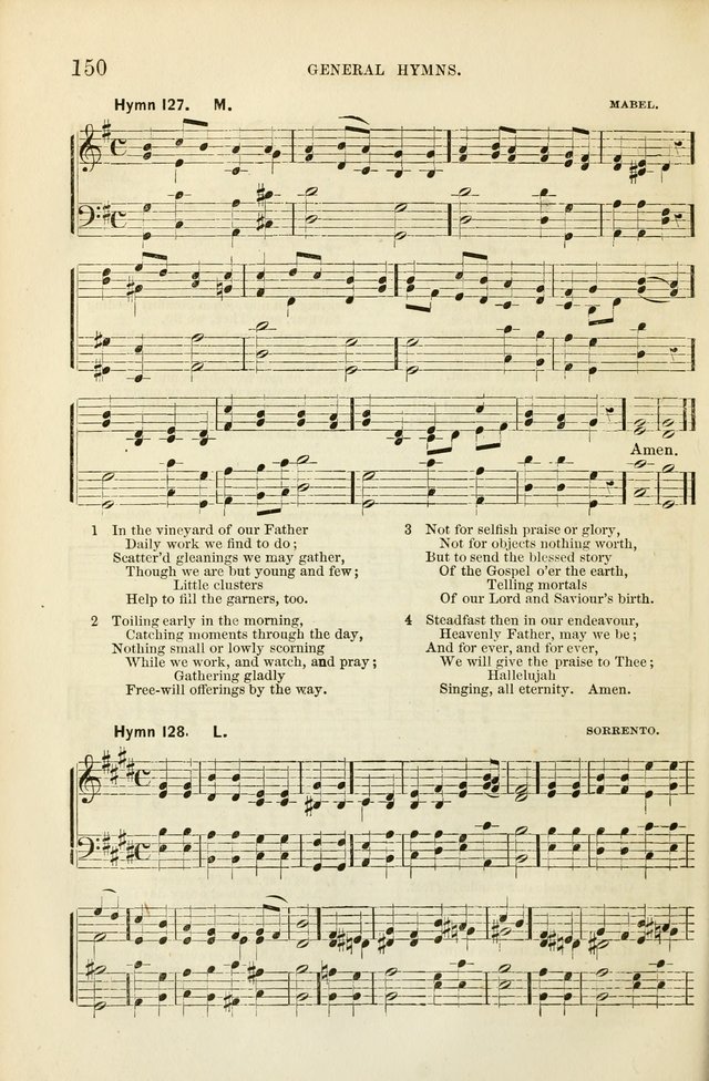 The Sunday School Hymnal  page 152