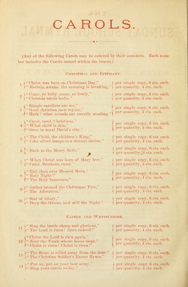 The Sunday School Hymnal  page 208