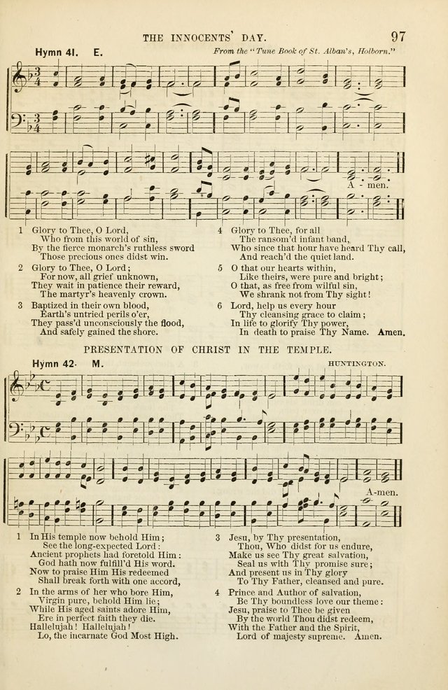 The Sunday School Hymnal  page 99