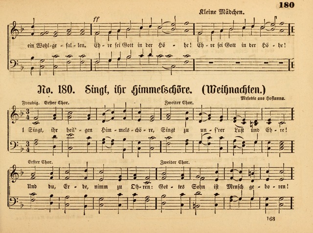 Sonntags-Schul-Harfe: sammlung drei- und vierstimmiger Lieder, Choräle und Responsorien: der Jugend der deutschen evang.-lutherischen Kirche in Amerika (Neuestes Aufl.) page 161