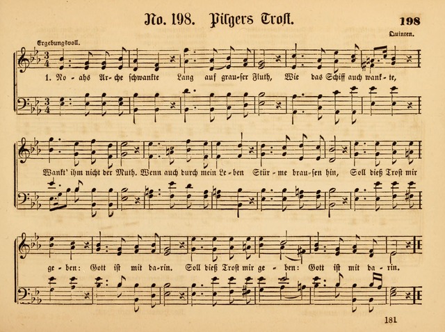 Sonntags-Schul-Harfe: sammlung drei- und vierstimmiger Lieder, Choräle und Responsorien: der Jugend der deutschen evang.-lutherischen Kirche in Amerika (Neuestes Aufl.) page 179