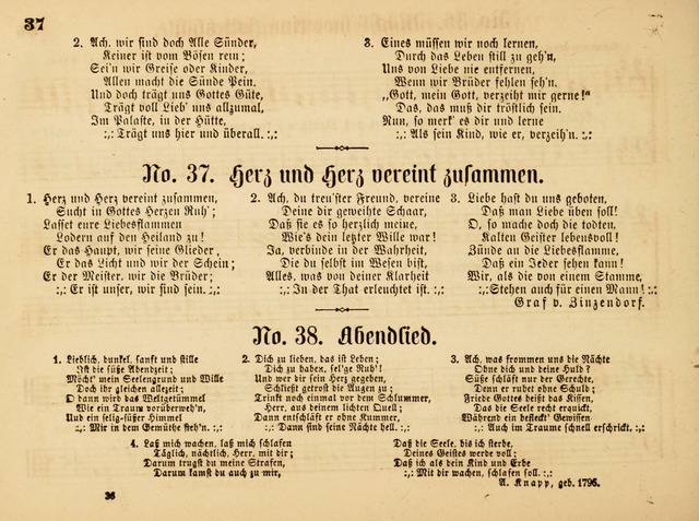 Sonntags-Schul-Harfe: sammlung drei- und vierstimmiger Lieder, Choräle und Responsorien: der Jugend der deutschen evang.-lutherischen Kirche in Amerika (Neuestes Aufl.) page 32