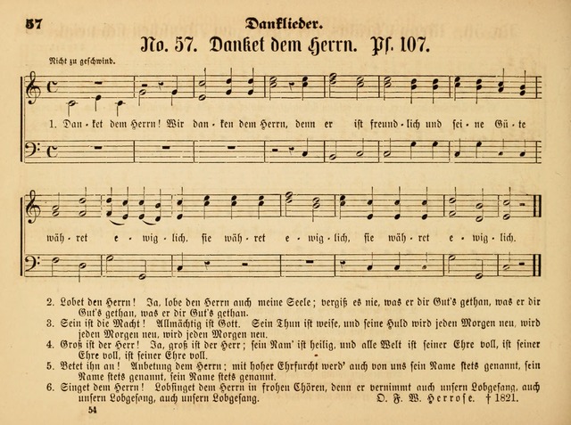 Sonntags-Schul-Harfe: sammlung drei- und vierstimmiger Lieder, Choräle und Responsorien: der Jugend der deutschen evang.-lutherischen Kirche in Amerika (Neuestes Aufl.) page 50