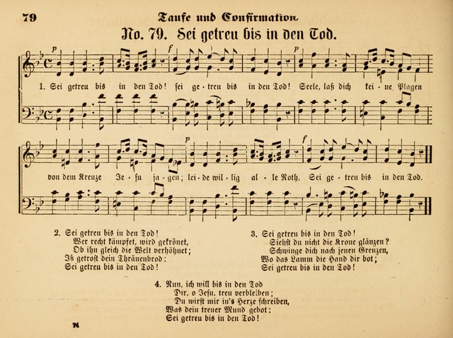 Sonntags-Schul-Harfe: sammlung drei- und vierstimmiger Lieder, Choräle und Responsorien: der Jugend der deutschen evang.-lutherischen Kirche in Amerika (Neuestes Aufl.) page 72