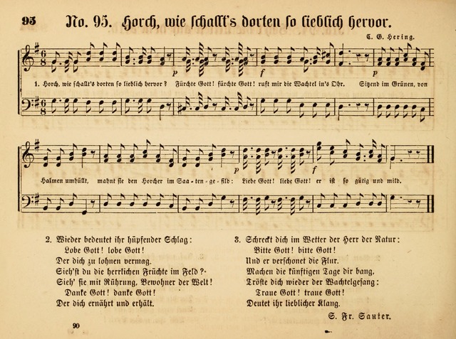 Sonntags-Schul-Harfe: sammlung drei- und vierstimmiger Lieder, Choräle und Responsorien: der Jugend der deutschen evang.-lutherischen Kirche in Amerika (Neuestes Aufl.) page 88