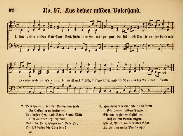 Sonntags-Schul-Harfe: sammlung drei- und vierstimmiger Lieder, Choräle und Responsorien: der Jugend der deutschen evang.-lutherischen Kirche in Amerika (Neuestes Aufl.) page 90