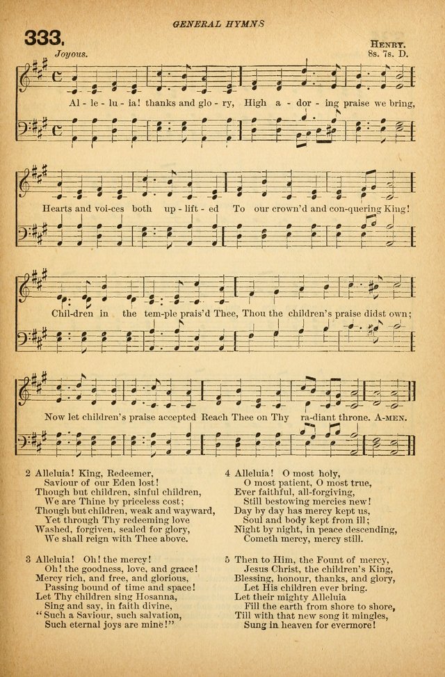 The Sunday-School Hymnal and Service Book (Ed. A) page 205