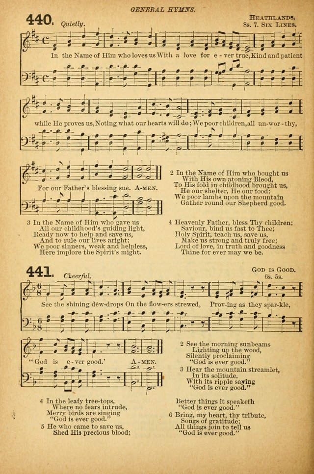 The Sunday-School Hymnal and Service Book (Ed. A) page 282