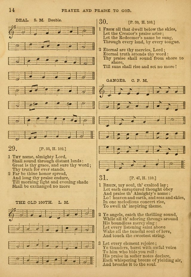 The Sabbath School Hymn and Tune Book: selected from the Sabbath hymn and tune book page 14